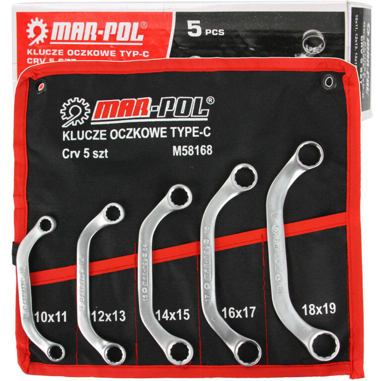 Set C ključeva 10 – 19mm M58168 Mar-Pol