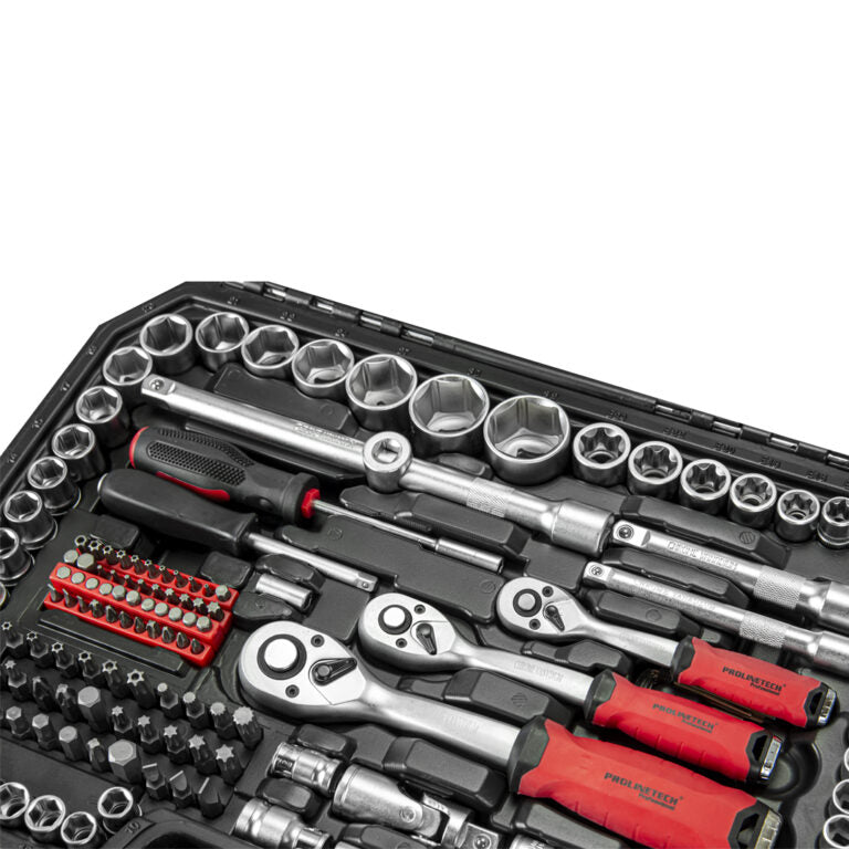 PROLINETECH gedore set 216 delova PROFY – nasadni ključevi 1/2″, 3/8″, 1/4″ (PLTP/SS-216)