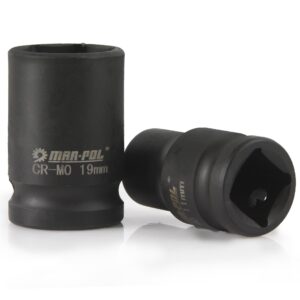 MAR-POL Set kratkih udarnih gedora 1/2″ 10–24 mm M58257