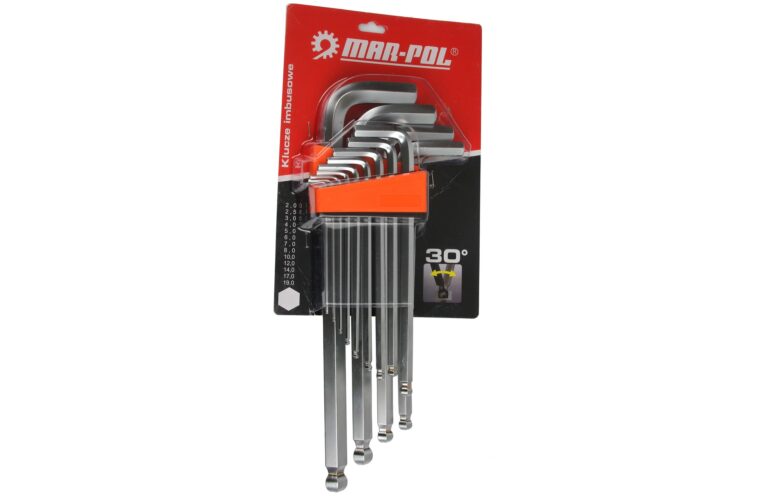 MAR-POL Set dugih imbus ključeva 2–19 mm M66429